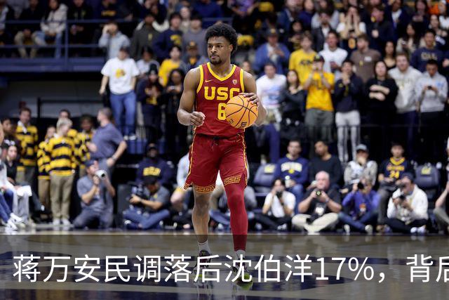 蒋万安民调落后沈伯洋17%，背后真相不一般，蒋万安罗智强回应了